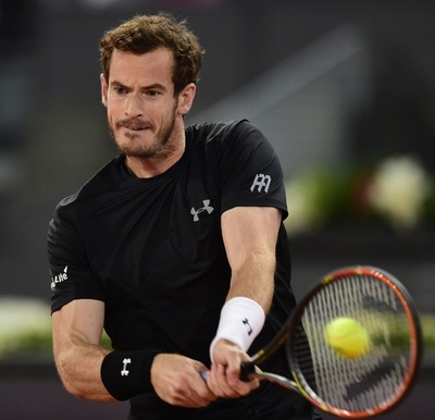 マレーが深夜のフルセット制す、マドリード・オープン