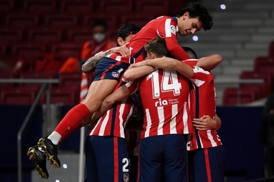 首位アトレティコがビルバオに逆転勝ち 2位バルサと勝ち点6差