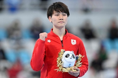 森重航が銅メダル、スピードスケート男子500ｍ