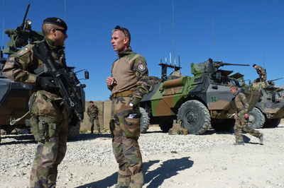 アフガン駐留仏軍、戦闘任務を終了