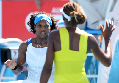 ウィリアムス姉妹が4強入り、全豪オープン