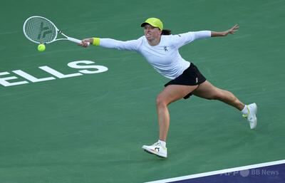 シフィオンテク圧勝で16強 メドベも4回戦へ BNPパリバOP