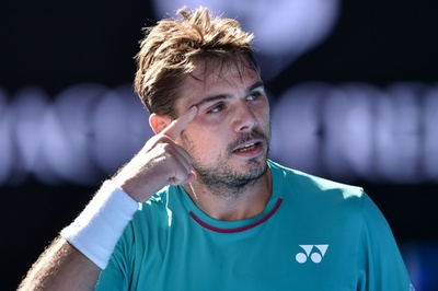 ワウリンカが全豪4強入り、ツォンガにストレート勝ち