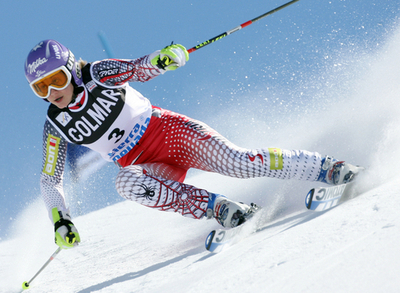 ＜06-07アルペンスキーW杯＞女子大回転・第5戦、キルヒガサー W杯初優勝を果たす - スペイン
