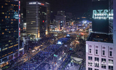 韓流BTS光化門公演、観客数が4万人台から10万人超まで差…算定方法に違い、統計手法が課題に