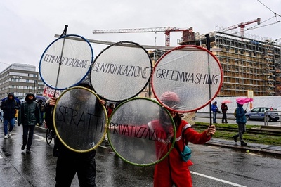 ミラノで26年冬季五輪抗議デモ、ボブスレー会場新設などに反対