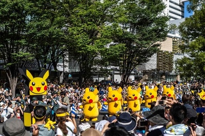 Pikachu parade at 2023 Pokémon World Championships