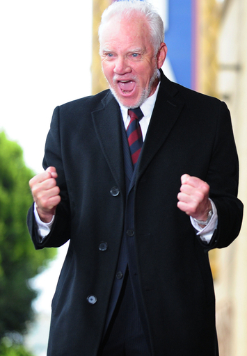 英俳優マルコム・マクダウェル、ハリウッドの殿堂入り