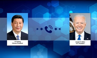 中・米首脳電話会談 両国関係などを巡り意思疎通 