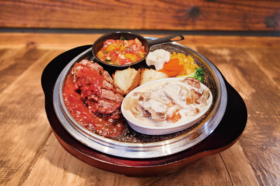 石焼きハンバーグ&ステーキ「ストーンバーグ」ラゾーナ川崎店　ハンバーグで世界旅行！「2025ワールドハンバーグキャンペーン」第6弾 ～フランス～