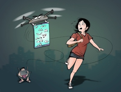 ドローンを使って女性を尾行した男に処罰 中国