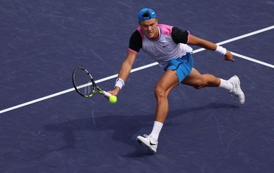 ルーネがようやく初戦 ムゼッティ下し4回戦進出 BNPパリバOP