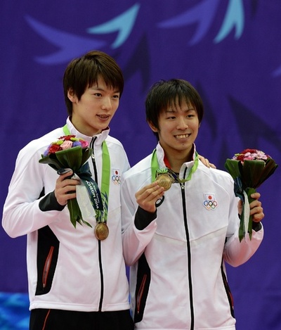 丹羽/松平組が卓球男子複で銅メダル、アジア大会