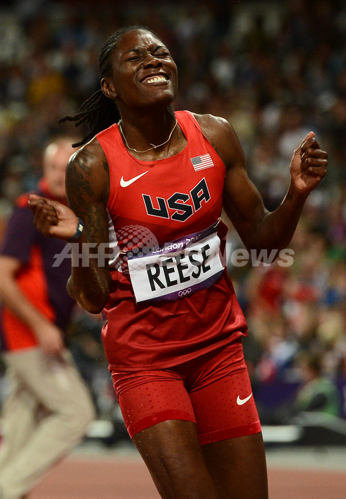 米国のリース、女子走り幅跳びを制し金メダル獲得