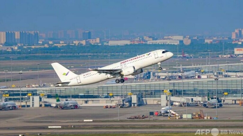 中国開発の大型旅客機「C919」、許可取得の試験飛行を完了