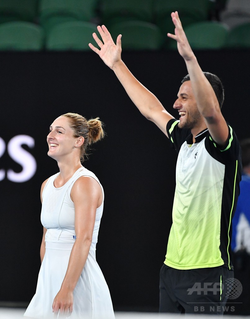 ドンブロフスキ/パビッチ組が全豪OP混合ダブルスを制覇