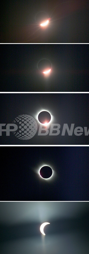 世界各地で日食観測、思い思いに観察