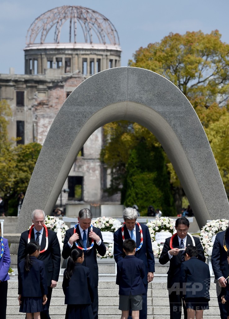 ケリー米国務長官が被爆地を訪問、「謝罪はしない」と米高官