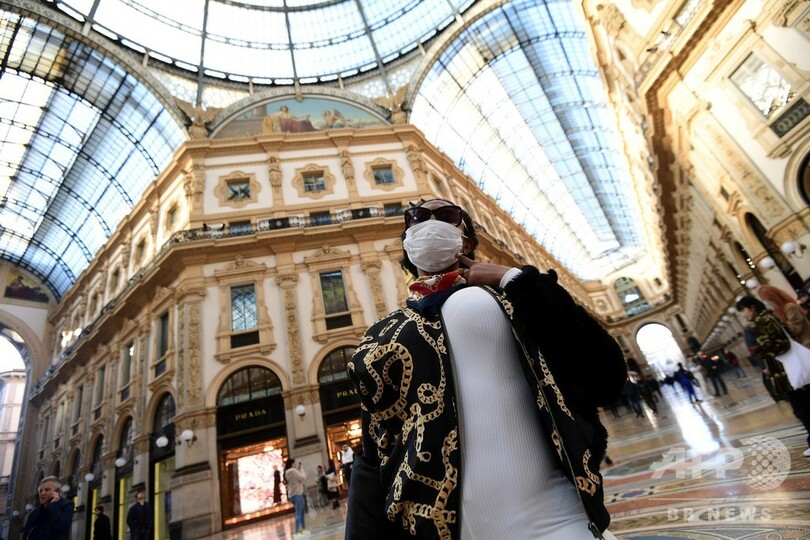 イタリアの新型コロナ感染者、2日間で倍増 計1694人に