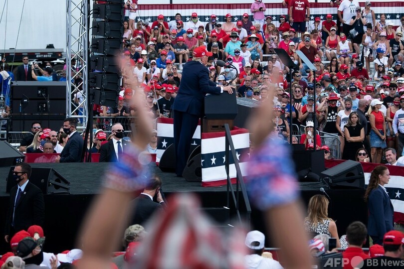 米大統領選、両者がフロリダ遊説 トランプ氏、GDP統計で追い風