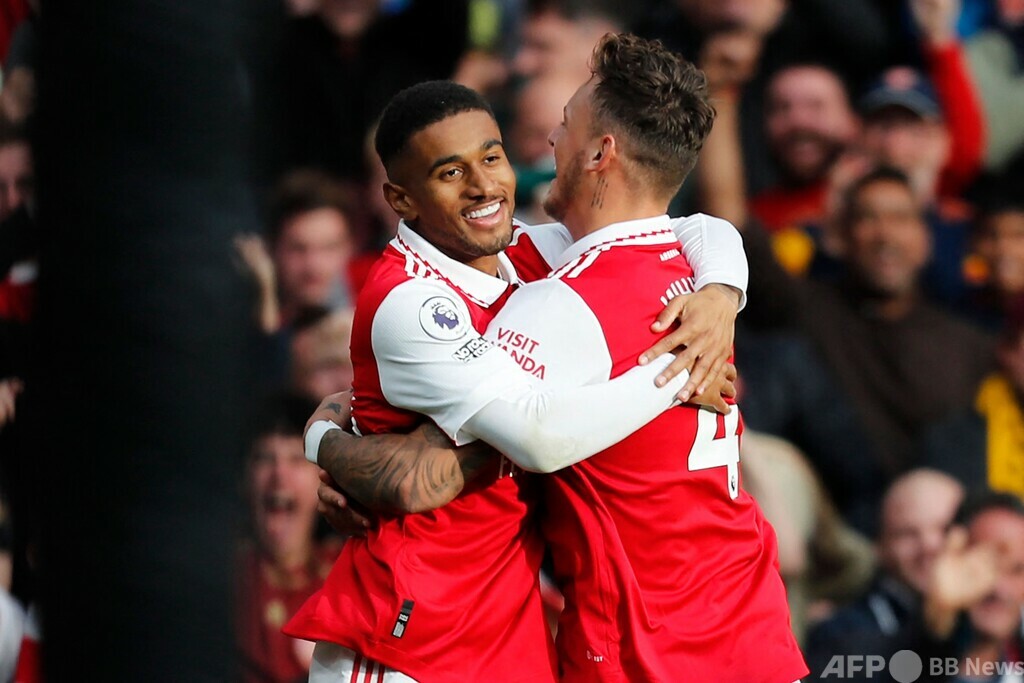 アーセナル大勝 今季リーグ戦初出場のネルソンが2得点 写真10枚 国際ニュース：AFPBB News