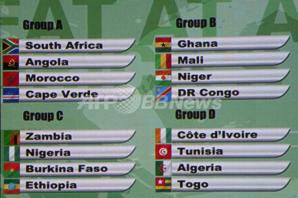 2013アフリカネイションズカップの本大会組み合わせが決定 写真7枚 国際ニュース：AFPBB News