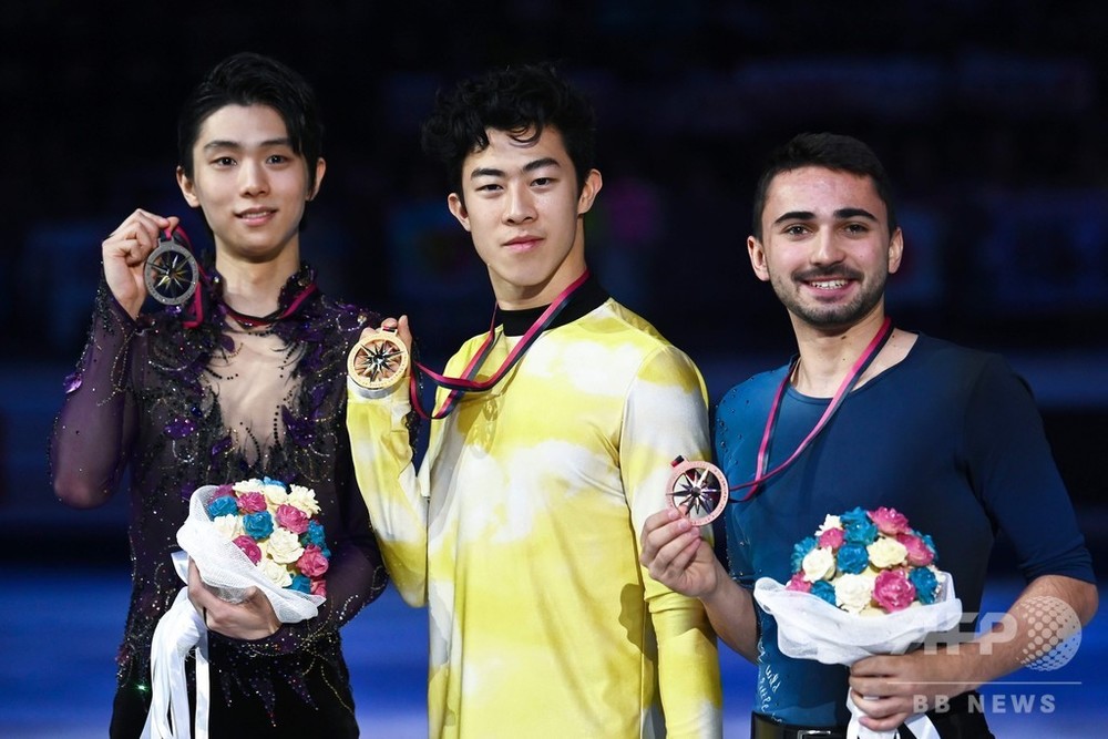チェンが世界最高得点でGPファイナル3連覇、羽生は2位 写真23枚 国際