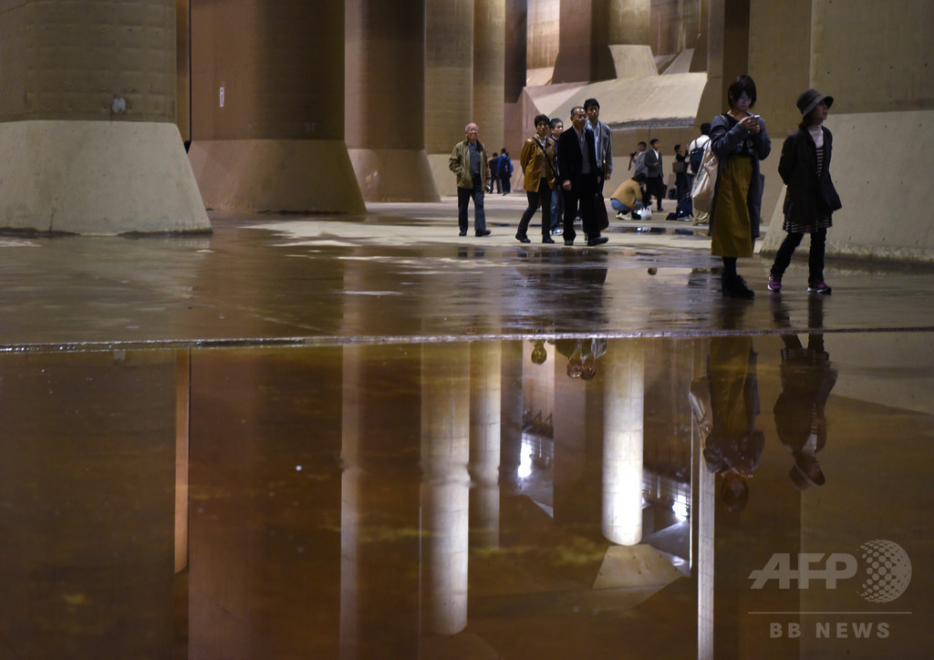 「地下神殿」完成10周年、首都圏外郭放水路　特別見学会開催