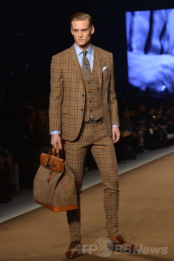 ＜14/15年秋冬ミラノ・メンズコレクション＞エトロ