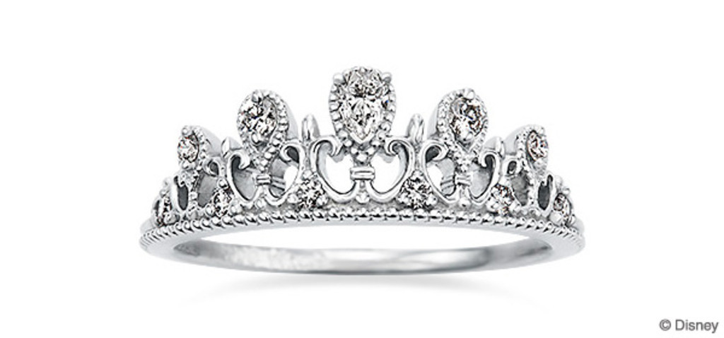 ディズニープリンセスをイメージ、婚約指輪発売