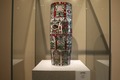 展示された作品「群英図」（2023年8月17日撮影）。(c)Xinhua News