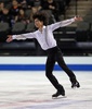 14-15フィギュアスケートグランプリ（GP）シリーズ開幕戦スケート・アメリカ（Skate America 2014）、男子シングル・ショートプログラム（SP）。演技に臨む町田樹（Tatsuki Machida、2014年10月24日撮影）。(c)AFP/Getty Images/Jonathan Daniel