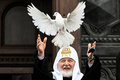 ロシア正教会の最高指導者キリル総主教（2022年4月7日撮影）。(c)Kirill KUDRYAVTSEV / AFP
