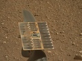 米航空宇宙局（NASA）の火星ヘリ「インジェニュイティ」のソーラーパネル（2021年4月15日撮影）。(c)AFP PHOTO / NASA/JPL-Caltech/MSSS/ASU/HANDOUT