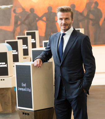 デビッド ベッカム ファッションルールは破るためにある 写真1枚 ファッション ニュースならmode Press Powered By Afpbb News