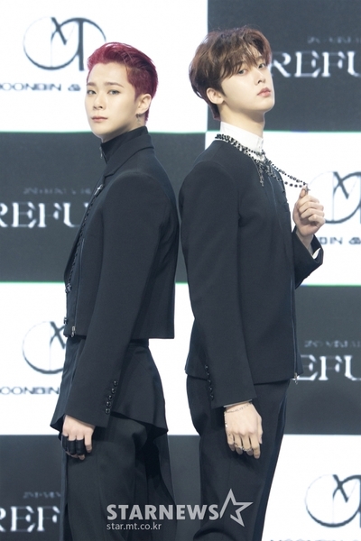 ムンビン&サナ、2ndミニアルバム「REFUGE」ショーケースを開催 – KOREA WAVE