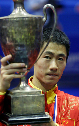 ワン・リチン マ・リンを降し男子シングルスを制す