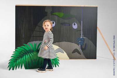 「プチバトー」スタジオジブリとコラボ、カプセルコレクション10月発売へ