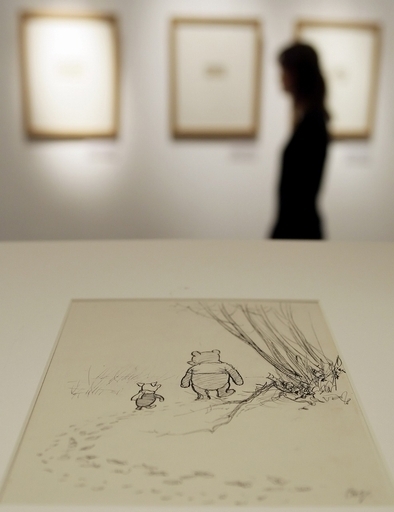 「くまのプーさん」オークション、落札総額1億7000万円