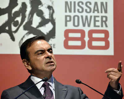 日産自動車、16年度末までに世界シェア8％目指す 中期経営計画