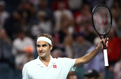 フェデラー16強入り、ワウリンカ撃破の世界103位に快勝 マイアミOP