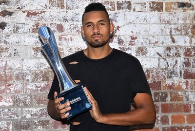 ブリスベン国際Vのキリオスが17位浮上、最新世界ランキング