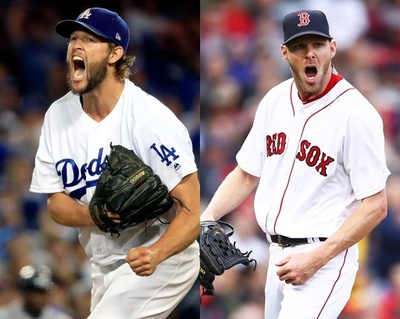 Rソックスのセールとドジャースのカーショウ、WS初戦はエース左腕対決