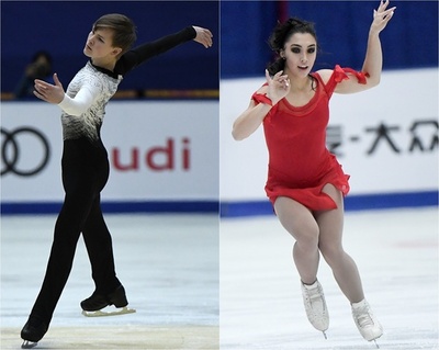 男女首位はコリヤダとデールマン、樋口がショート2位発進 中国杯