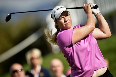 リンシコームが単独首位に浮上、エビアン選手権