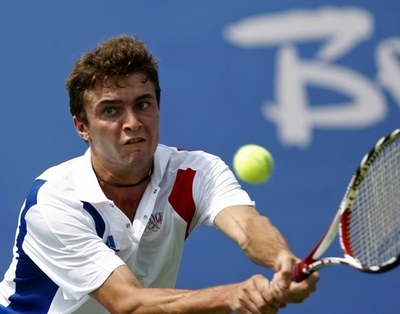 シモン カニャスにストレートで勝利し3回戦進出