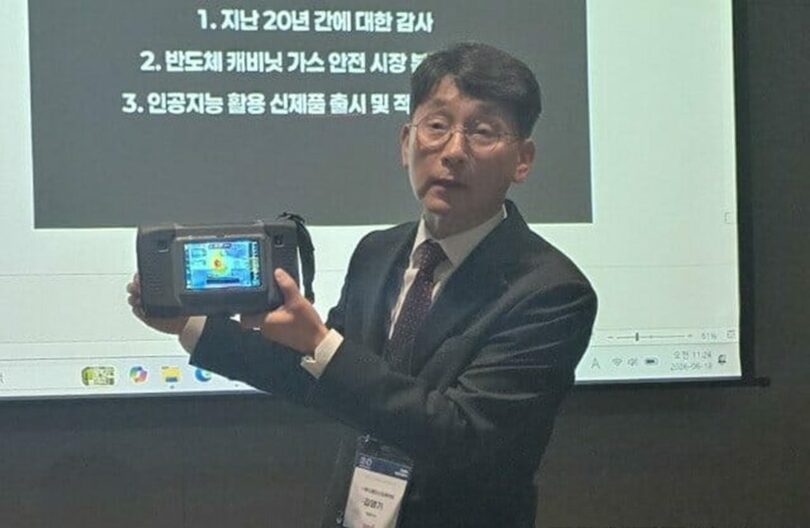 SMインストゥルメントのキム・ヨンギ代表(c)KOREA WAVE