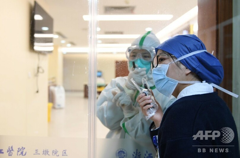 新型ウイルス感染者と濃厚接触、隠すと逮捕に 中国