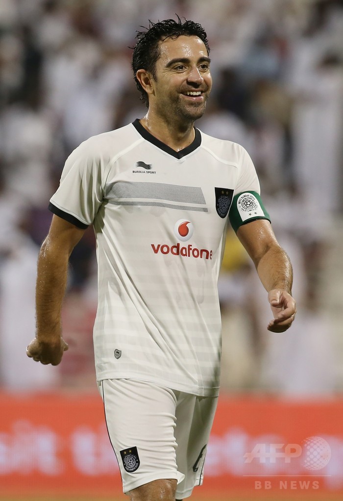 シャビがカタールデビュー 初アシストで大勝に貢献 写真8枚 国際ニュース Afpbb News