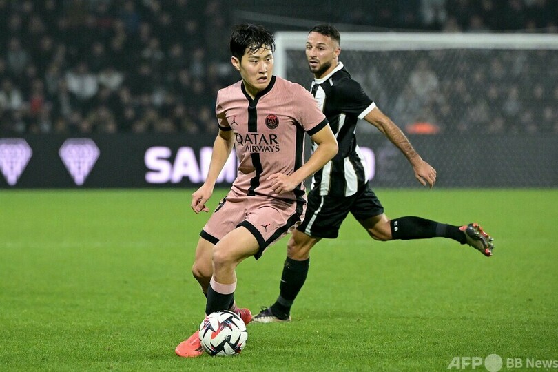 PSG勝利でモナコと6差キープ 李康仁とバルコラが2発